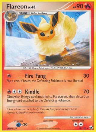 Flareon  Majestic Dawn - Rare