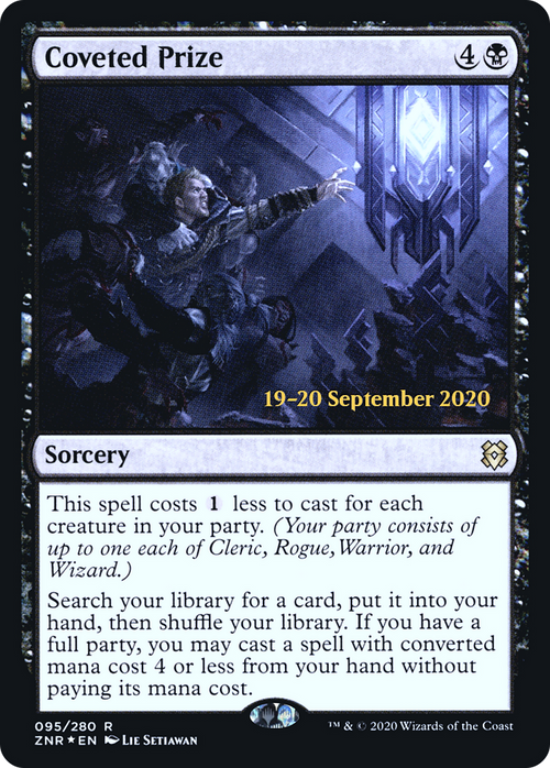 Coveted Prize (PRE-95S) - Zendikar Rising Promos Foil