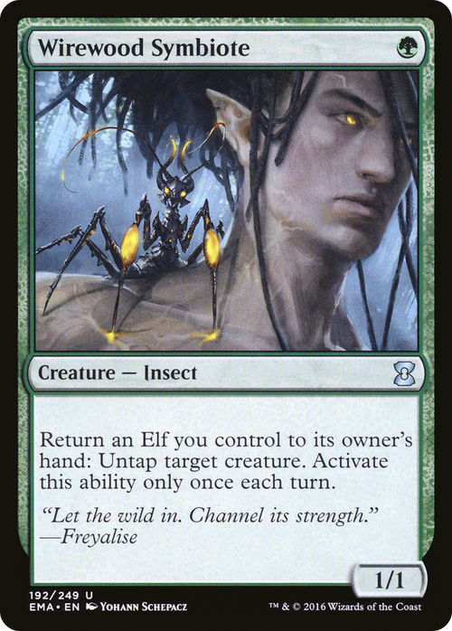 Wirewood Symbiote (EMA-192) - Eternal Masters Foil
