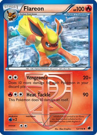 Flareon (Team Plasma) 012  Plasma Freeze - Uncommon