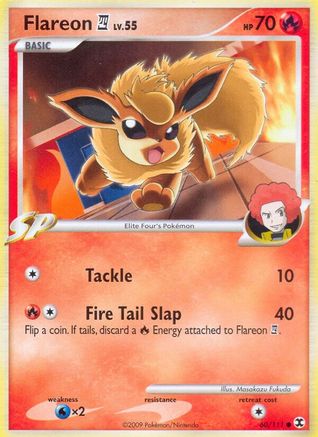 Flareon E4 060  - Reverse Holofoil Rising Rivals - Common