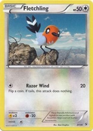 Fletchling  Kalos Starter Set - Common