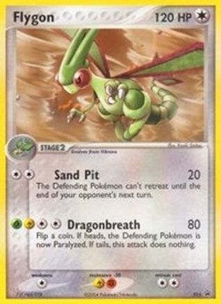 Flygon - 025 (e-League)  Nintendo Promos - Promo