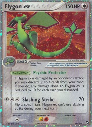 Flygon ex  - Holofoil Power Keepers - Ultra Rare