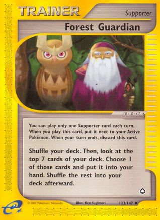 Forest Guardian 123  Aquapolis - Uncommon