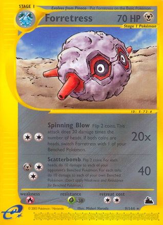 Forretress (9)  Skyridge - Rare