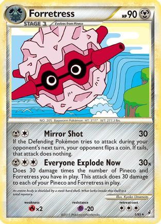 Forretress  - Holofoil Call of Legends - Holo Rare