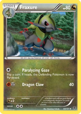 Fraxure  Plasma Blast - Uncommon