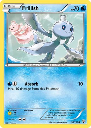 Frillish  Plasma Storm - Common