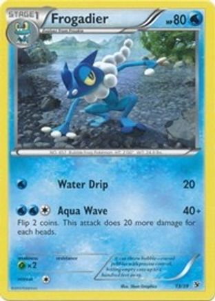 Frogadier  - Holofoil Kalos Starter Set - Common