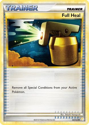 Full Heal 093  HeartGold SoulSilver - Uncommon