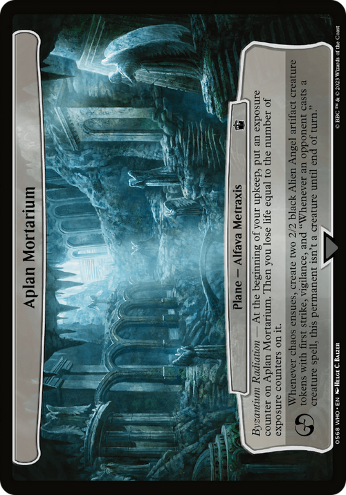 Aplan Mortarium (WHO-568) - Doctor Who