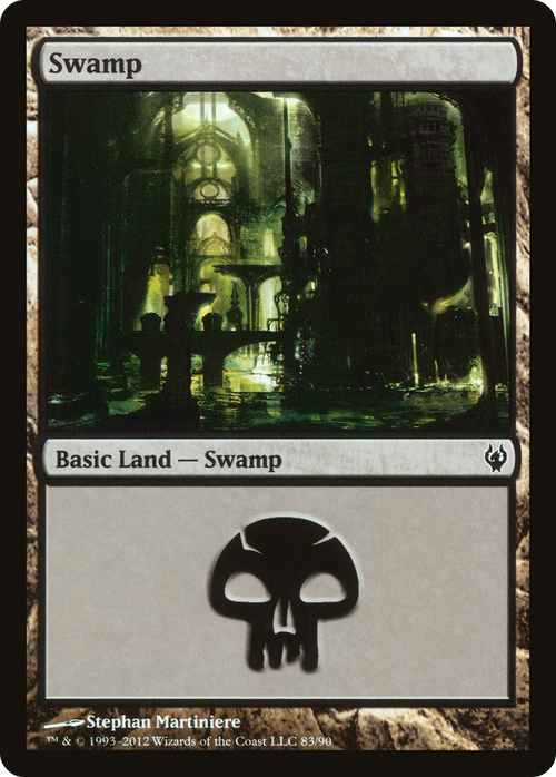 Swamp (83) (DDJ-083) - Duel Decks: Izzet vs. Golgari
