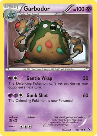 Garbodor  Noble Victories - Uncommon