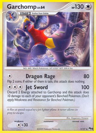 Garchomp  POP Series 9 - Rare