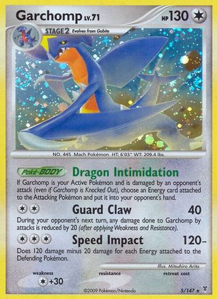 Garchomp  - Holofoil Supreme Victors - Holo Rare