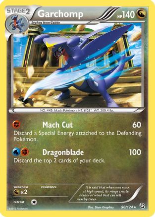 Garchomp (90)  - Holofoil Dragons Exalted - Holo Rare