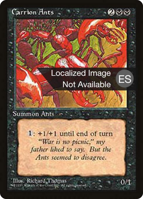 Carrion Ants (4BB-) - Fourth Edition Foreign Black Border