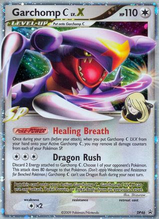 Garchomp C LV.X DP46  - Holofoil Diamond and Pearl Promos - Promo