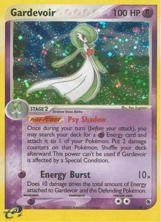 Gardevoir  - Reverse Holofoil Ruby and Sapphire - Holo Rare