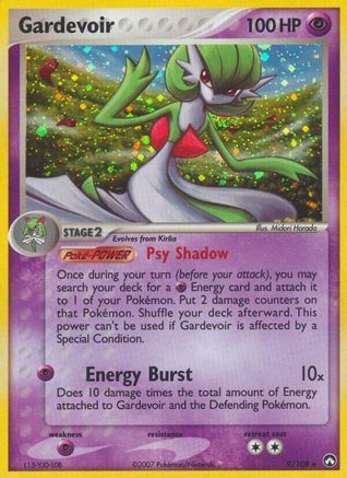 Gardevoir/108  - Holofoil Power Keepers - Holo Rare