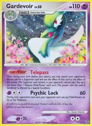 Gardevoir  - Reverse Holofoil Secret Wonders - Holo Rare