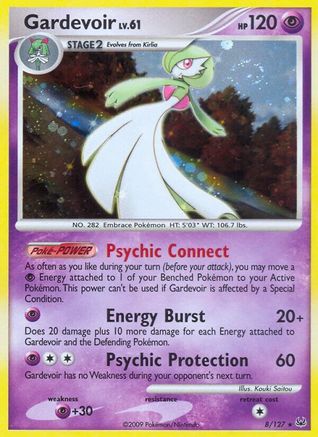 Gardevoir  - Reverse Holofoil Platinum - Holo Rare