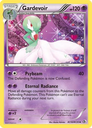 Gardevoir RC10  - Holofoil Legendary Treasures Radiant Collection - Uncommon