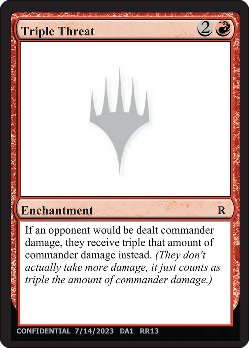 Triple Threat (UNK-) - Unknown Event