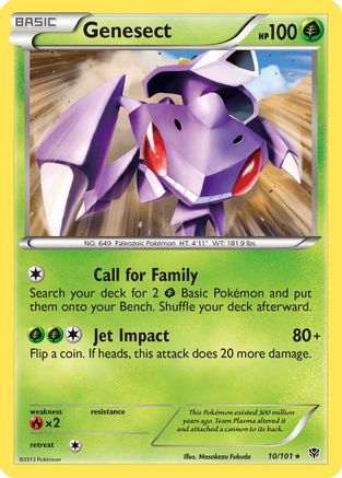 Genesect  Plasma Blast - Rare