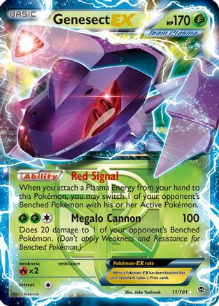 Genesect EX (Team Plasma)  - Holofoil Plasma Blast - Ultra Rare
