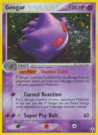 Gengar 005  - Reverse Holofoil Legend Maker - Holo Rare
