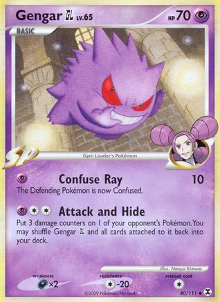 Gengar GL 040  Rising Rivals - Uncommon