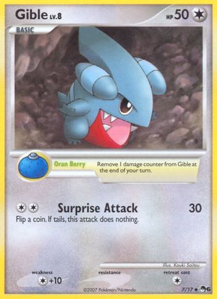 Gible  POP Series 6 - Common