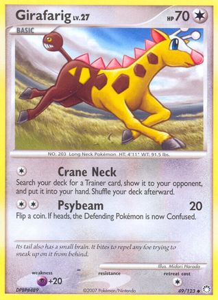 Girafarig  Mysterious Treasures - Uncommon