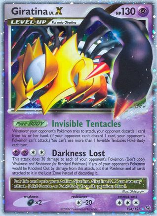 Giratina LV.X  - Holofoil Platinum - Ultra Rare