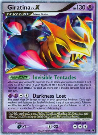 Giratina LV.X - DP38  - Holofoil Diamond and Pearl Promos - Promo