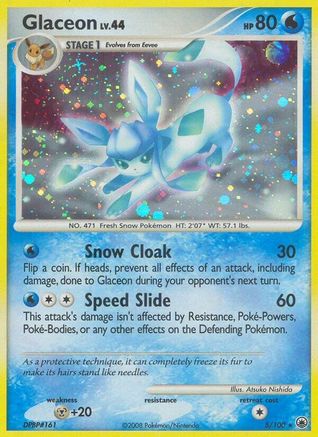 Glaceon (5)  - Holofoil Majestic Dawn - Holo Rare