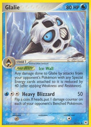 Glalie  Hidden Legends - Uncommon