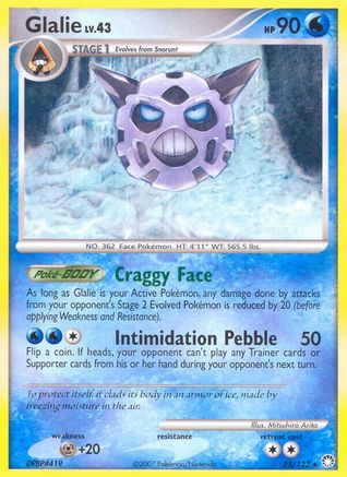 Glalie  Mysterious Treasures - Rare