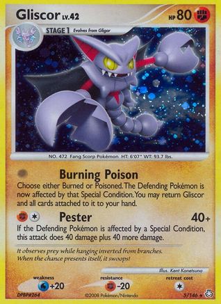 Gliscor (5)  - Holofoil Legends Awakened - Holo Rare