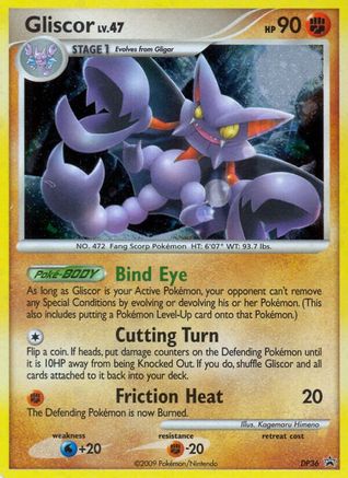 Gliscor DP36  - Holofoil Diamond and Pearl Promos - Promo