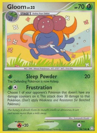 Gloom (96)  - Reverse Holofoil Legends Awakened - Common