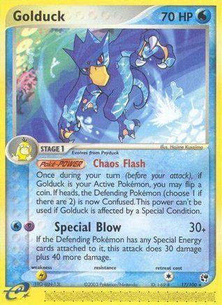 Golduck  Sandstorm - Rare