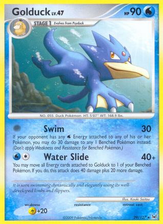 Golduck  Platinum - Rare