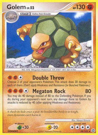 Golem  Secret Wonders - Rare