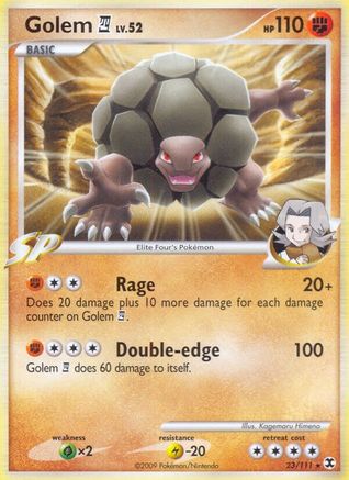 Golem E4  Rising Rivals - Rare
