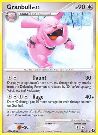 Granbull  Great Encounters - Uncommon