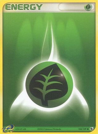 Grass Energy 104  Ruby and Sapphire - Common