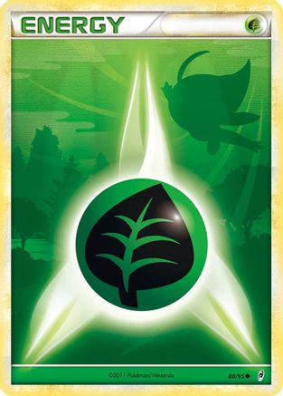 Grass Energy  - Holofoil Call of Legends - Common